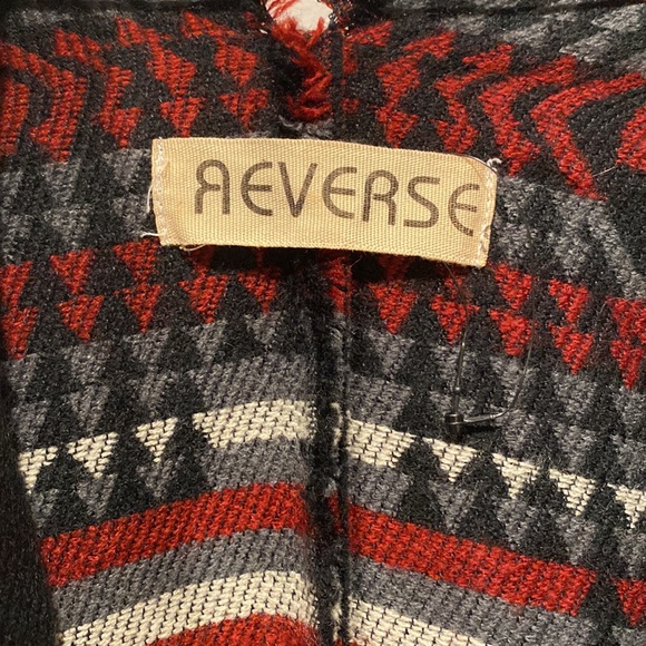 Tribal Fringe Poncho - Picture 5 of 7